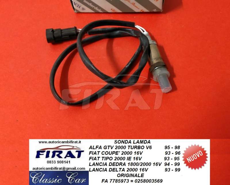 SONDA LAMDA ALFA GTV-FIAT COUPE'-LANCIA DEDRA (=0258003569)